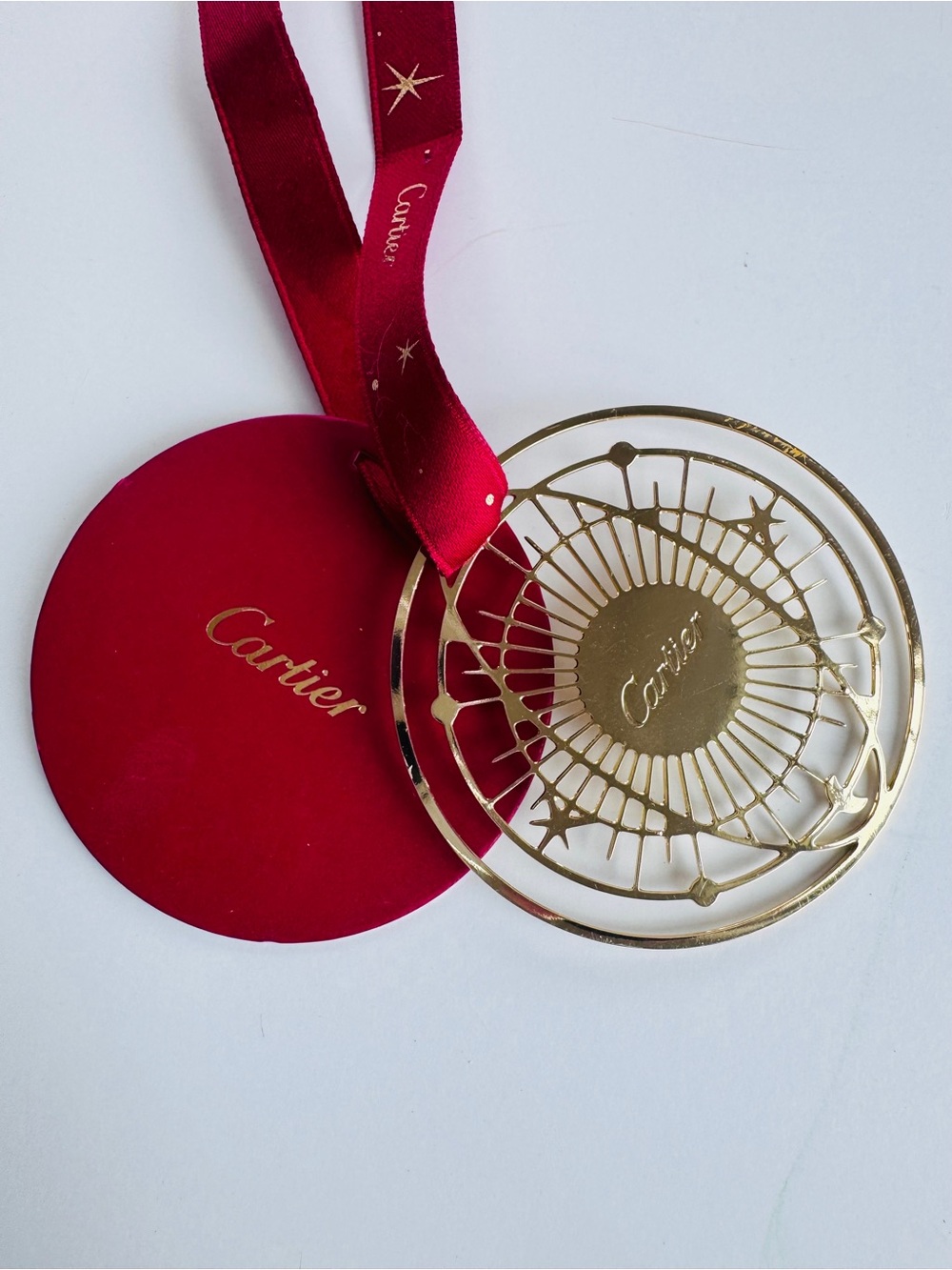 2024 Cartier Holiday Christmas Ornament with pouch and gift bag - Picture 2 of 6